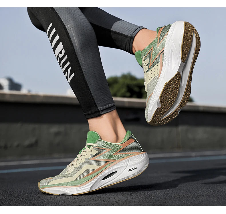 2025 Carbon Plate Marathon Homens Esportes Tênis de Corrida Almofada