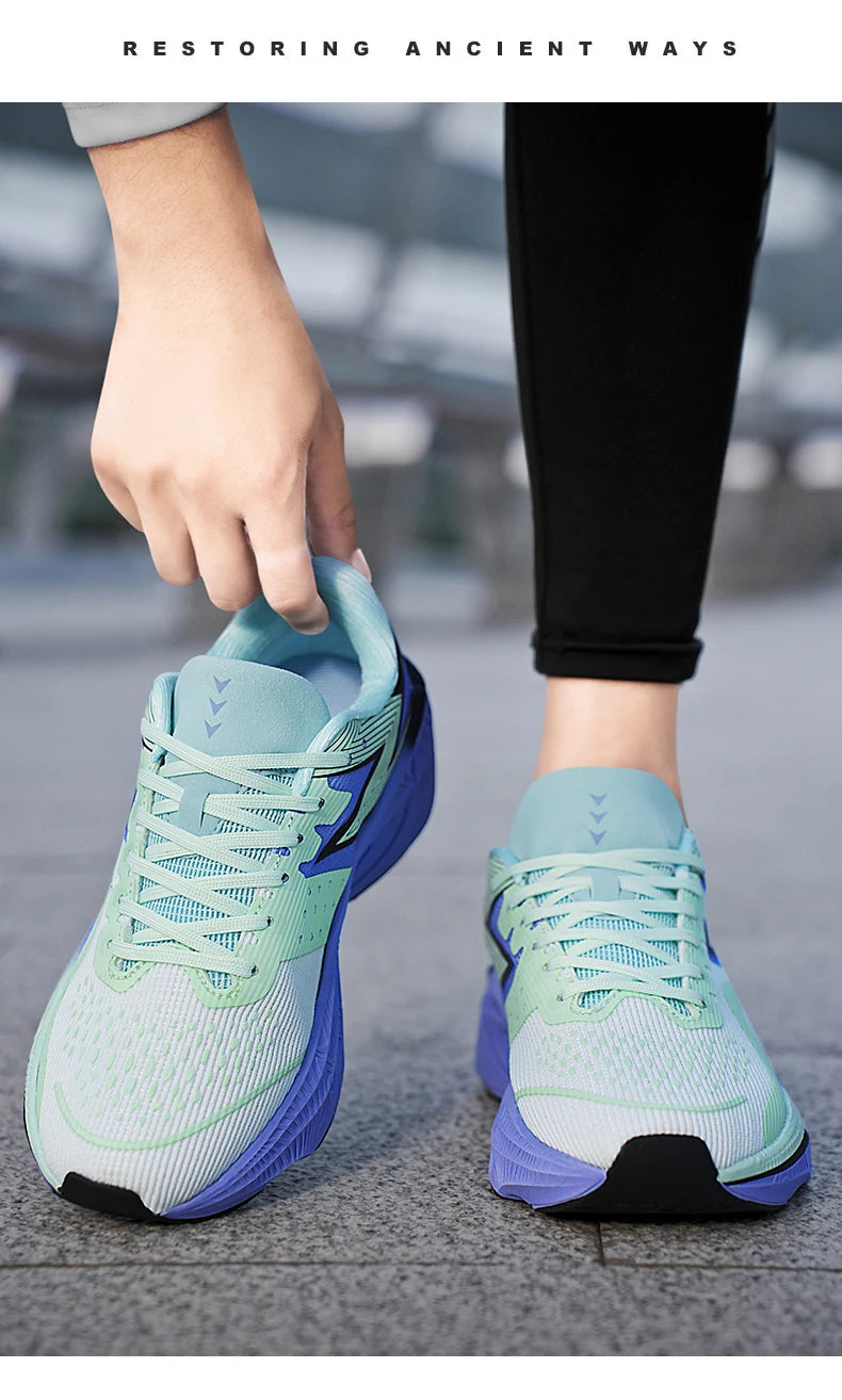 2025 Carbon Plate Marathon Homens Esportes Tênis de Corrida Almofada