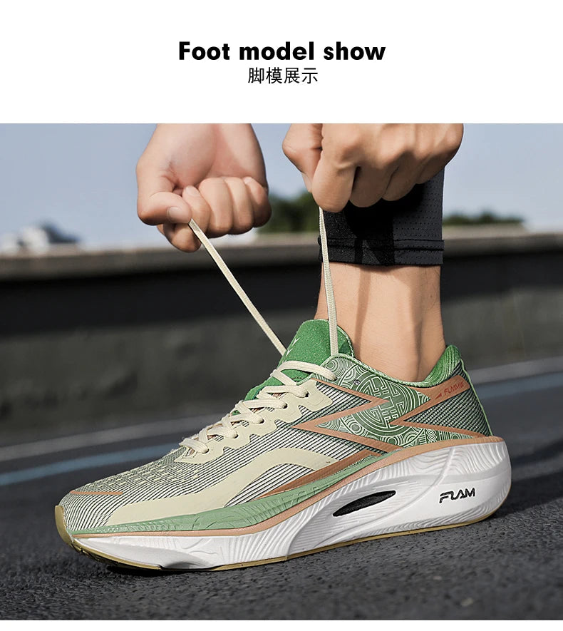 2025 Carbon Plate Marathon Homens Esportes Tênis de Corrida Almofada