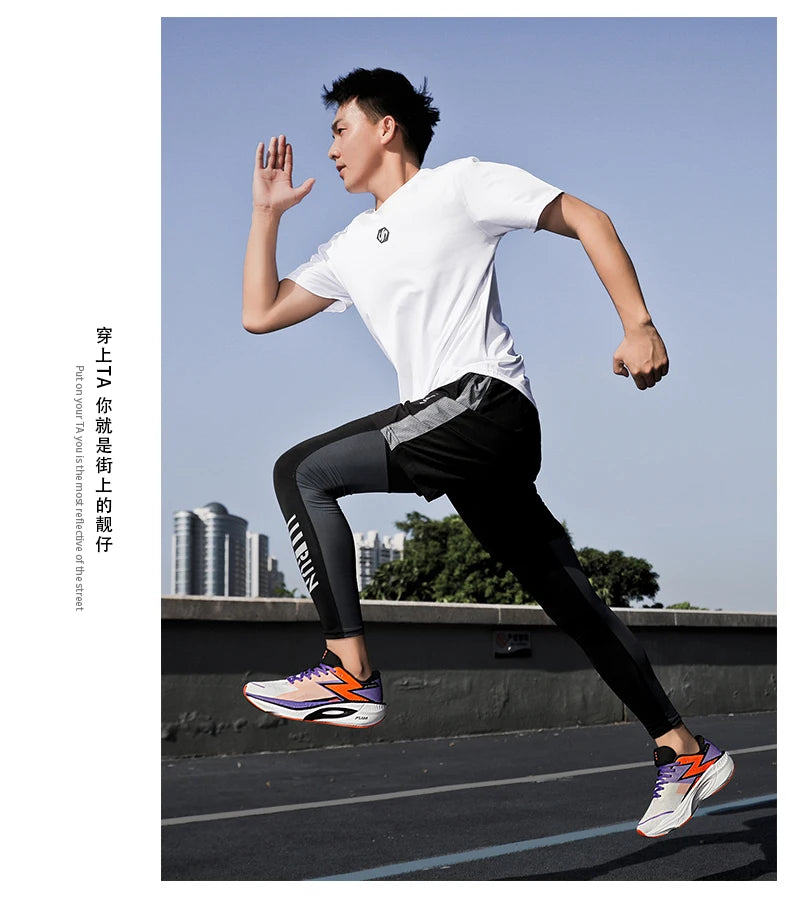 2025 Carbon Plate Marathon Homens Esportes Tênis de Corrida Almofada