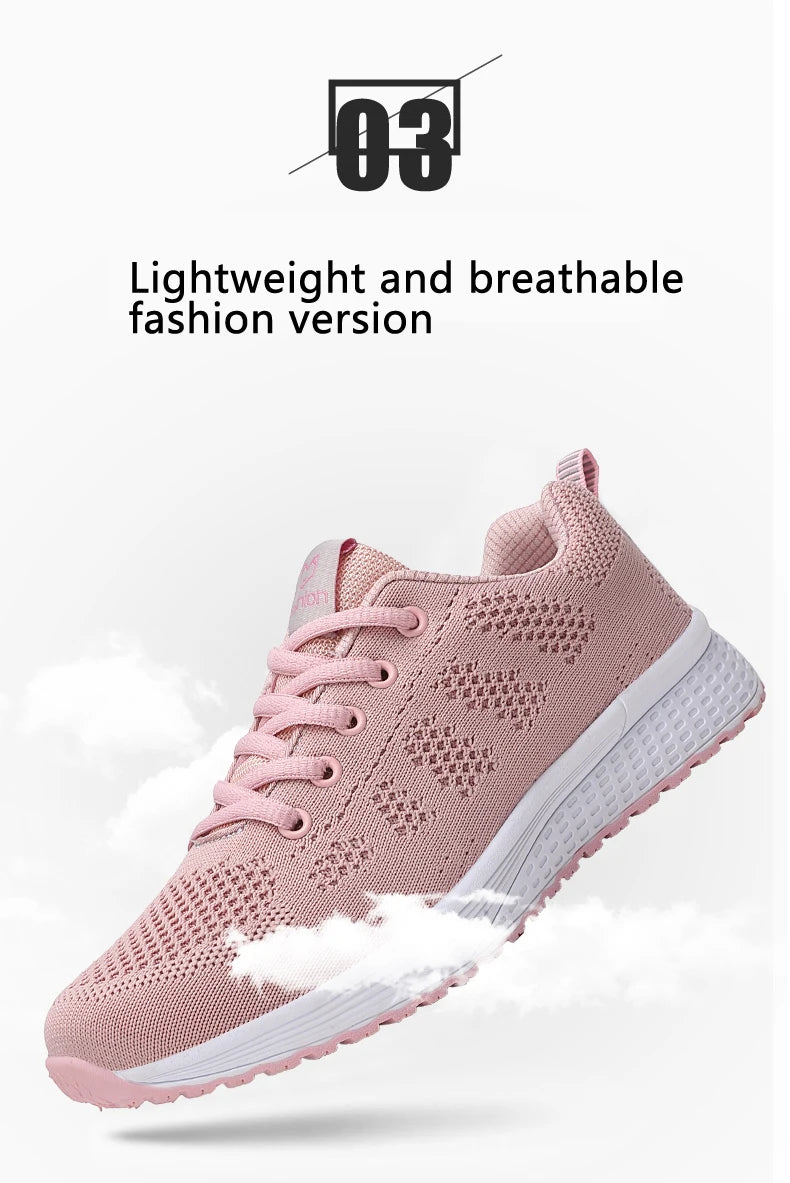 2024 Sapatos Femininos Verão Air Mesh Esporte Aqua Sapatos Ao Ar Livre Feminino