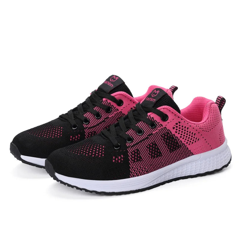 2024 Sapatos Femininos Verão Air Mesh Esporte Aqua Sapatos Ao Ar Livre Feminino