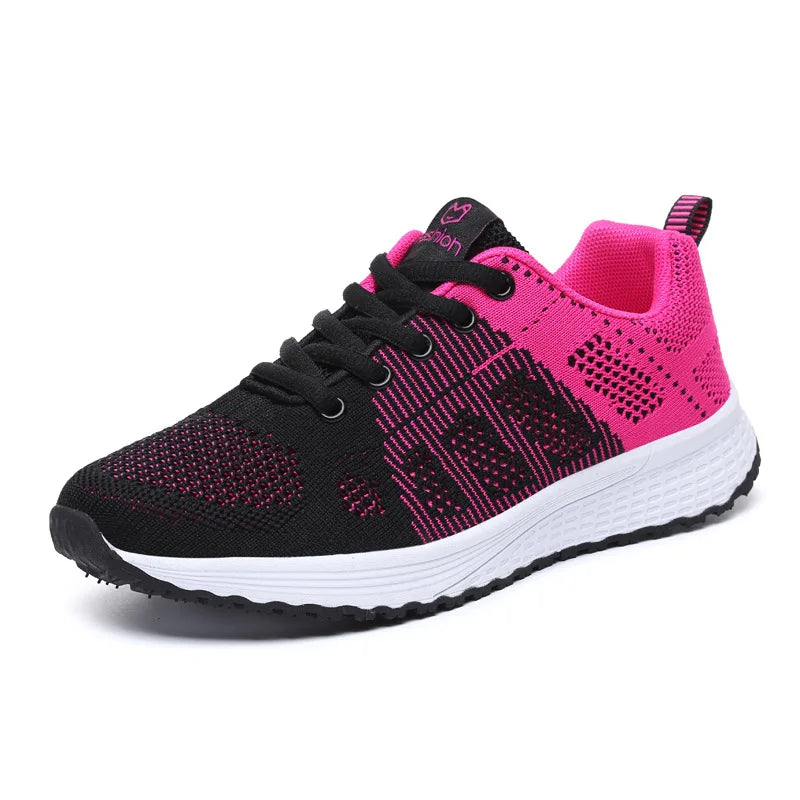 2024 Sapatos Femininos Verão Air Mesh Esporte Aqua Sapatos Ao Ar Livre Feminino