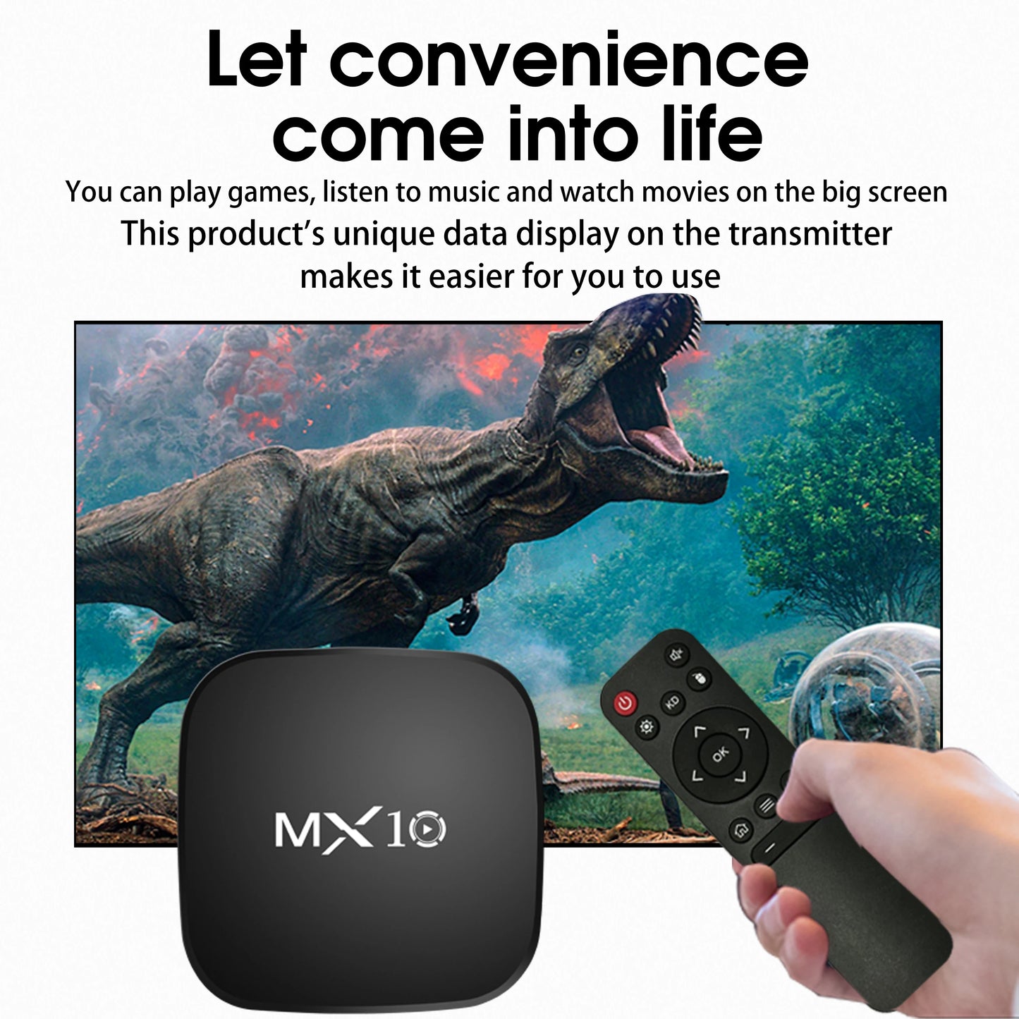 New Android Tv Box 1GB 8GB Mini Mx10 Smart Tvbox 2 4g Wifi RK3228 Quad Core Set Top Box 4K Smart TV BOX Dual Band WIFI