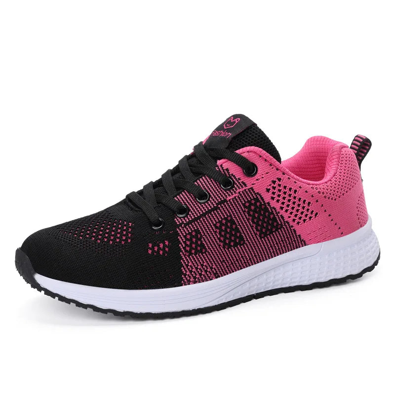2024 Sapatos Femininos Verão Air Mesh Esporte Aqua Sapatos Ao Ar Livre Feminino